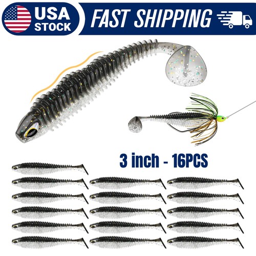 16pcs soft swimbaits - 16pcs,