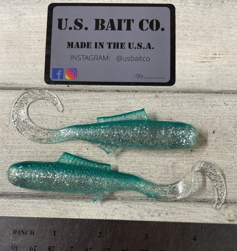 Swimming minnow clear - 4”,