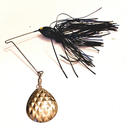 Vintage black blue spinnerbait - vintage,